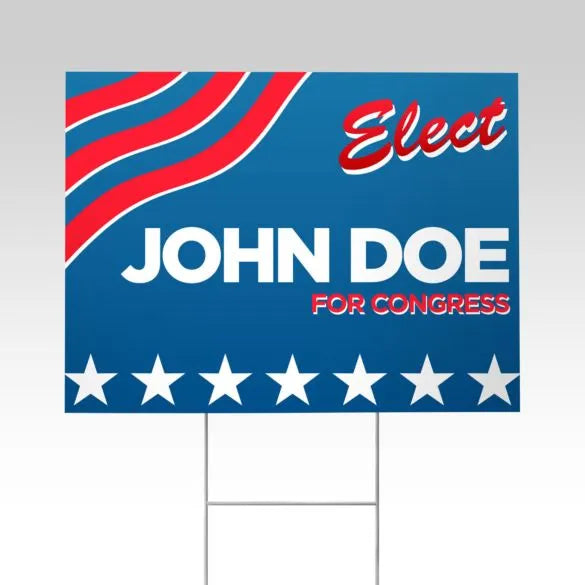 Cheapest custom design Yard sign in USA