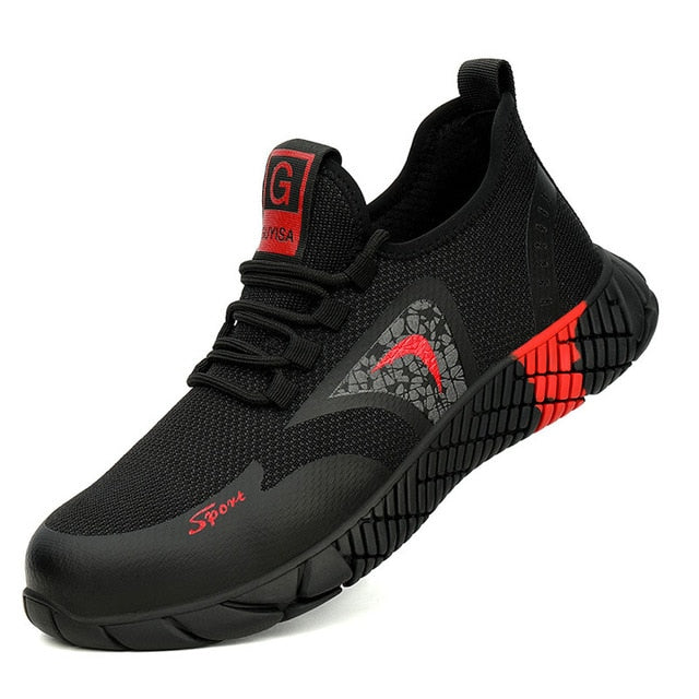 Air Mesh Steel Toe Shoes INDESTRUCTIBLE Safety Ryder