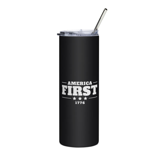 America First 1776 Tumbler front | True American