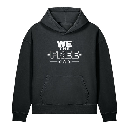 We The Free Vintage Hoodie - "We The Free", front view