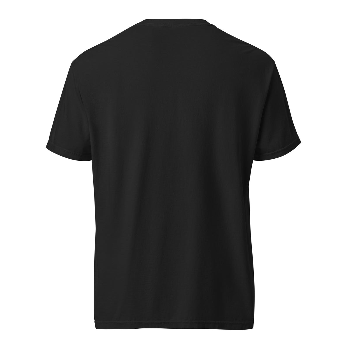Heirs of 1776 Heavyweight Tee, Black, back | True American