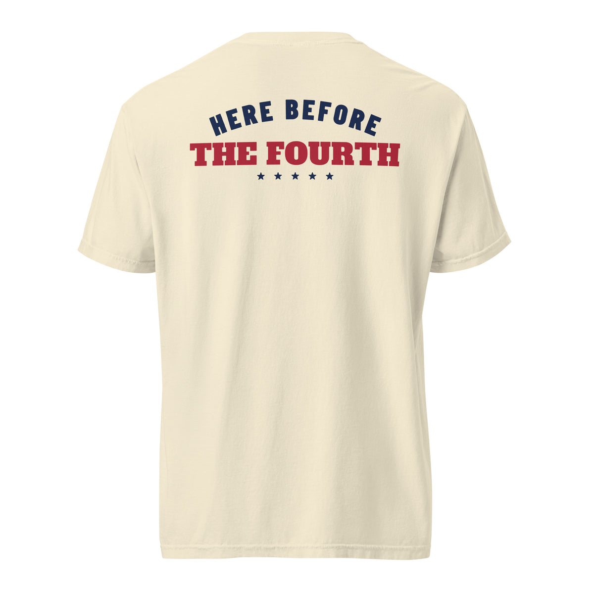 Here Before the Fourth Tee, Ivory, back | True American