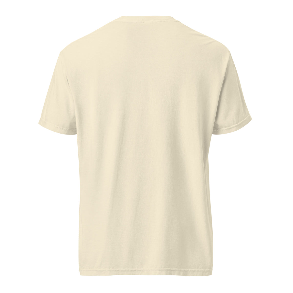 Grateful and Free Heavyweight Tee, Ivory, back | True American