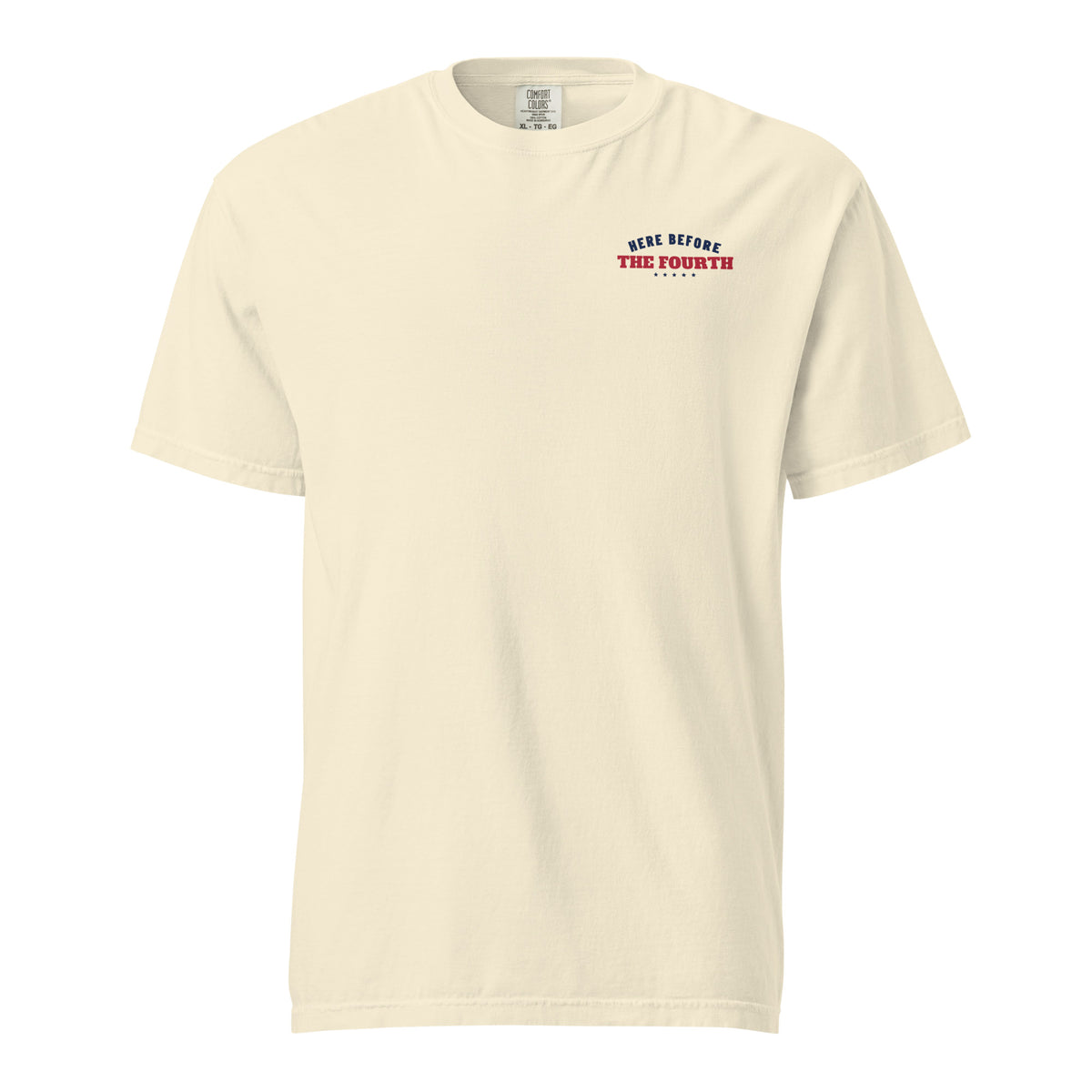 Here Before the Fourth Tee, Ivory, front | True American