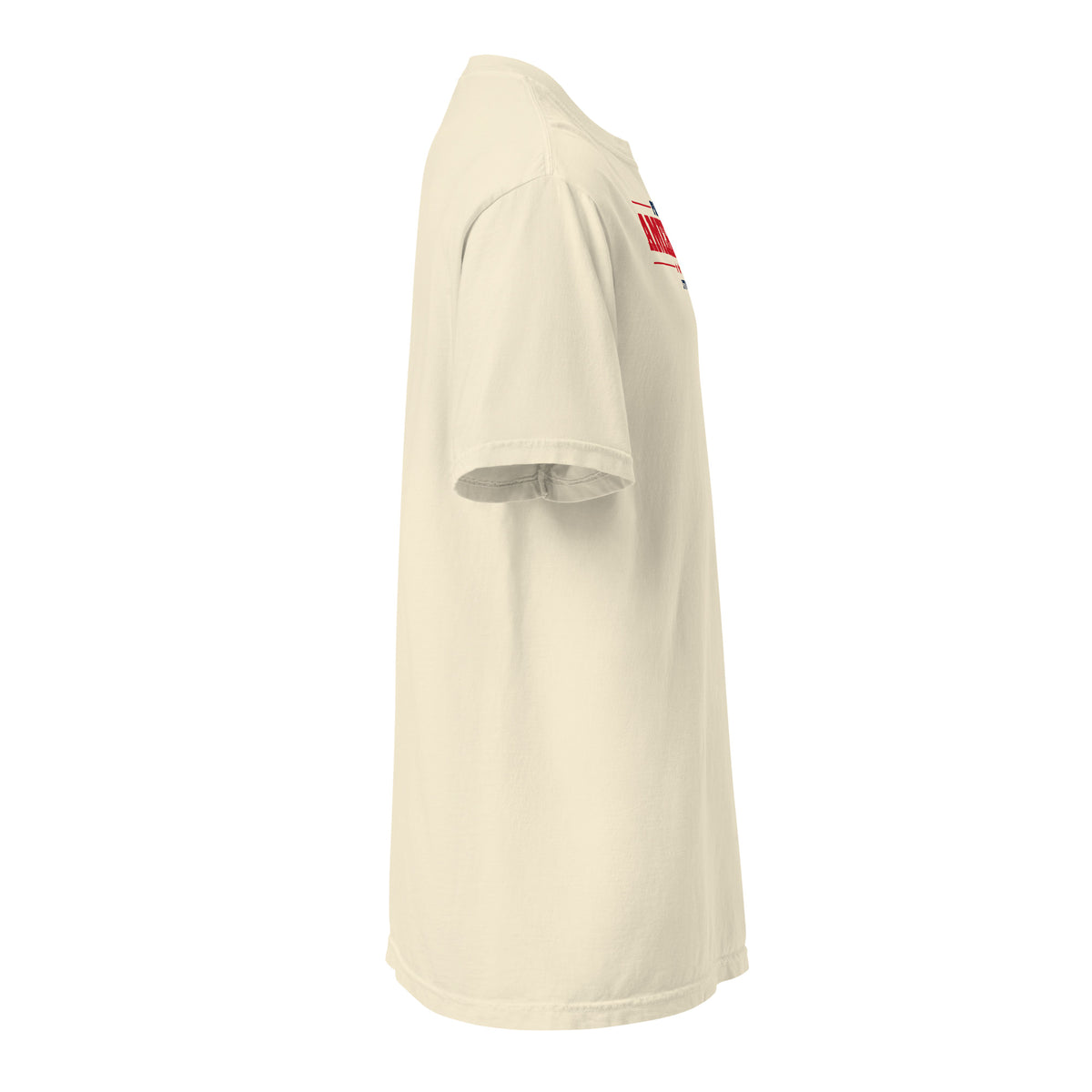 Proud American 1776 Heavyweight Tee - Light Ivory right side | True American