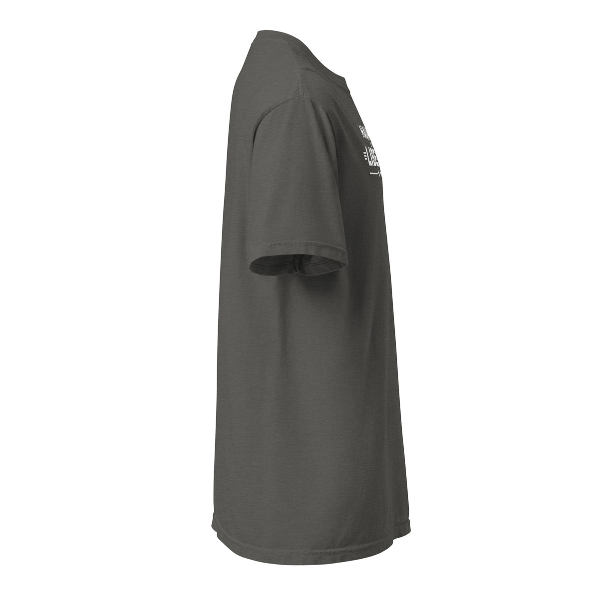 Haunted by Liberty Heavyweight Tee Pepper right side | True American