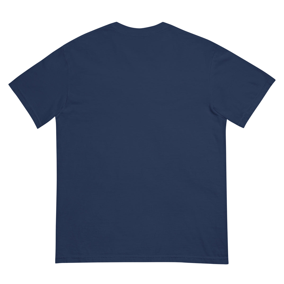 Country Worth Loving Heavyweight Tee, dark blue, back | True American