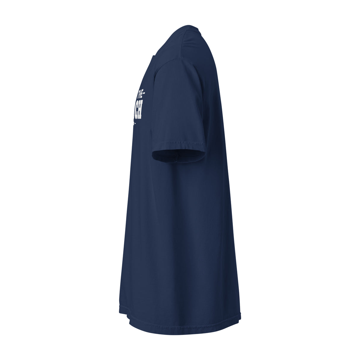 Carry the Torch Heavyweight Tee, dark blue, left sleeve | True American