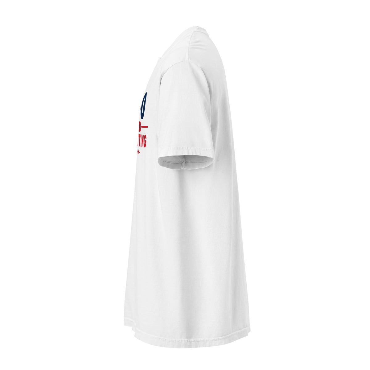 250 and Counting Heavyweight Tee, White, left sleeve | True American