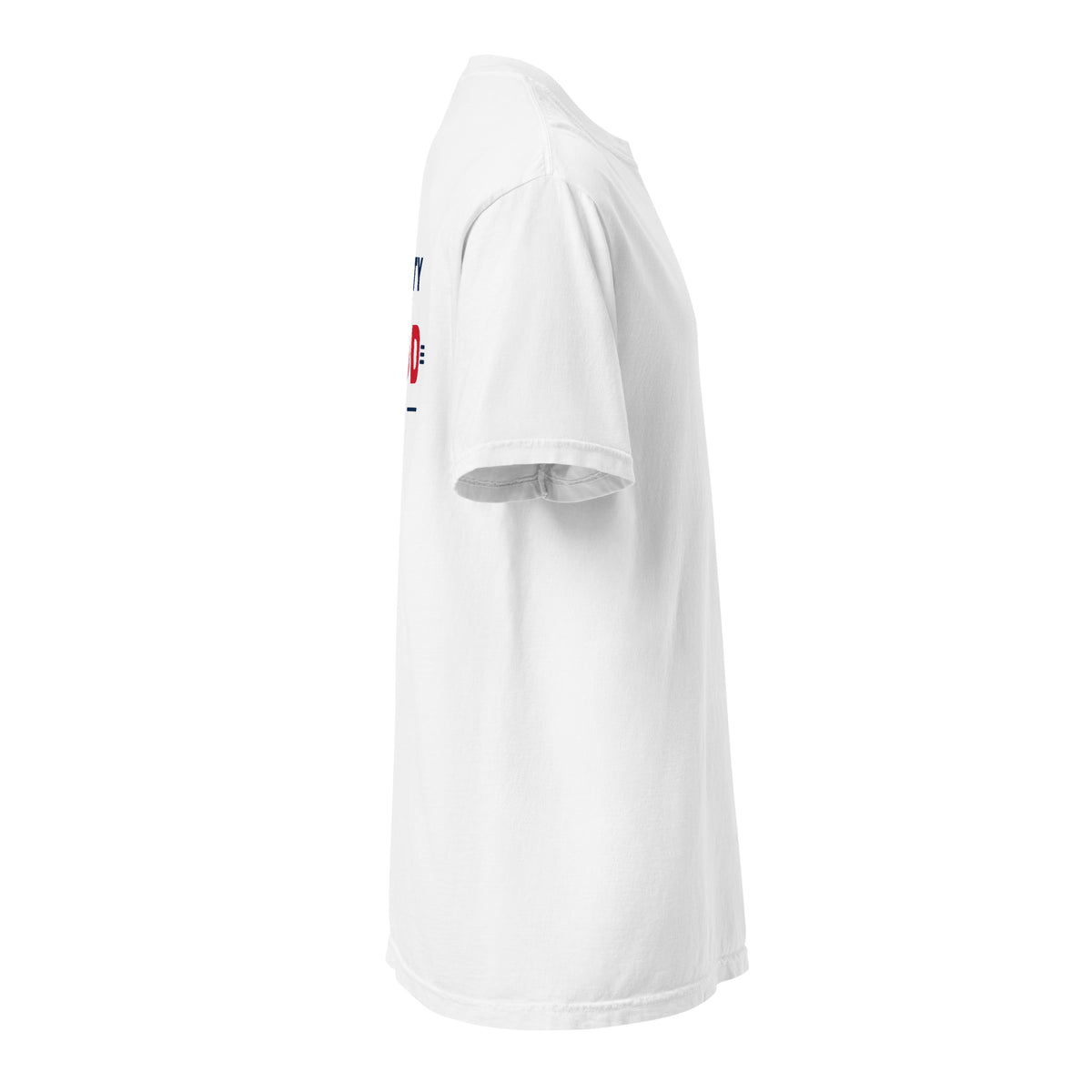 Liberty Looks Good Heavyweight Tee, White, right side | True American