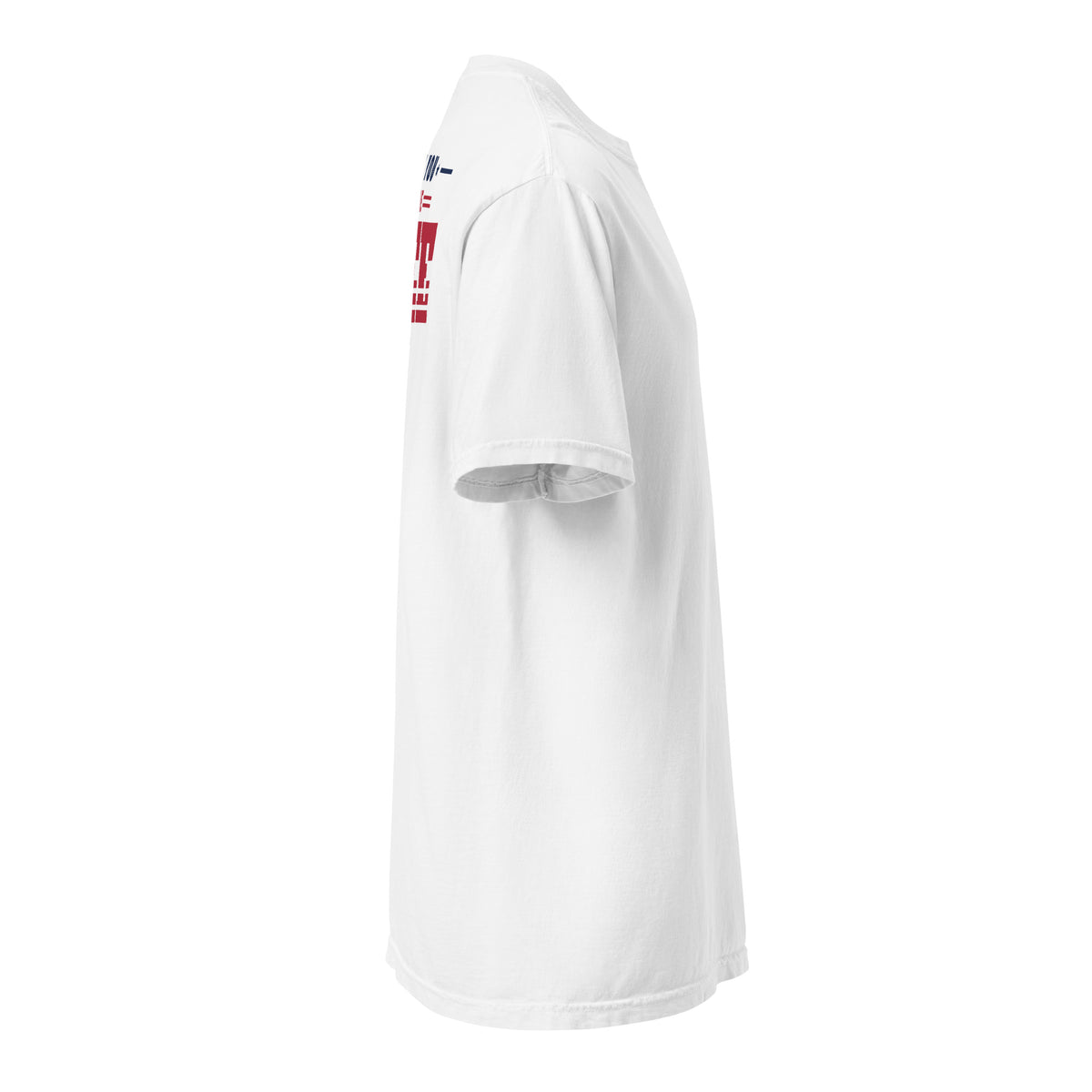 Thank You for the Free Tee, White, right side | True American