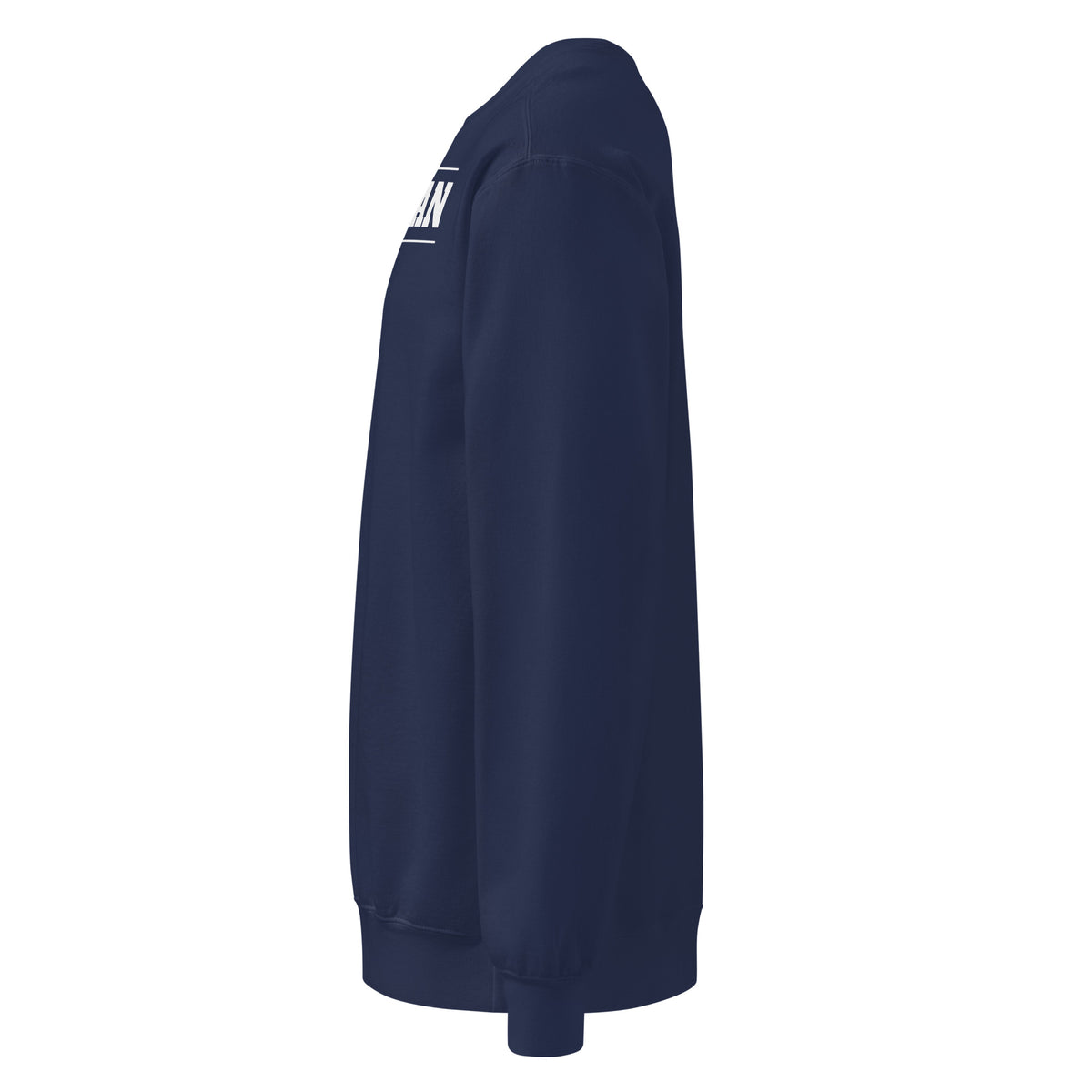 Proud American 1776 Crewneck Sweatshirt True Navy left side | True American