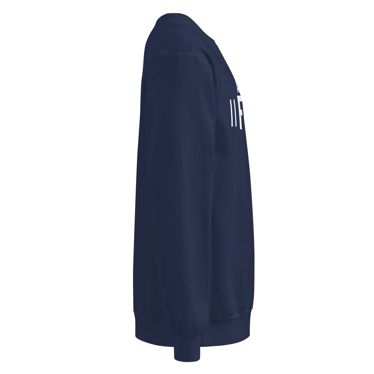 America First Sport Crewneck Sweatshirt True Navy right side | True American