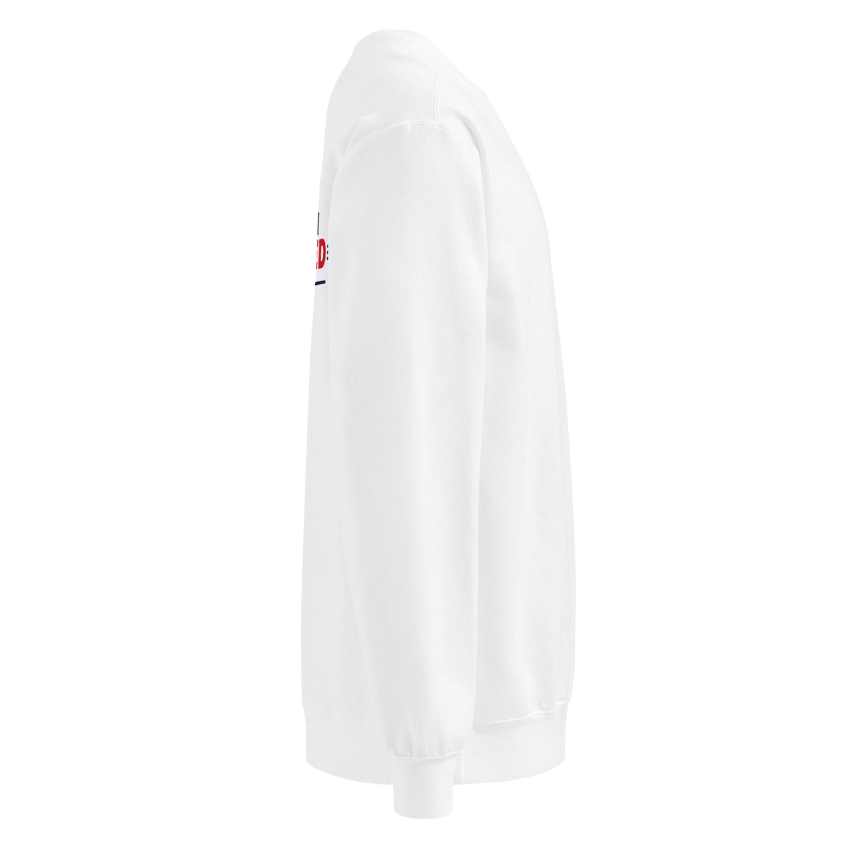 Freedom Defended Crewneck, White, right side | True American