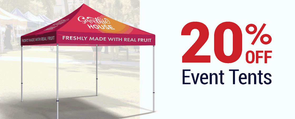 Custom Event Tents and Pop Up Canopies with Logo